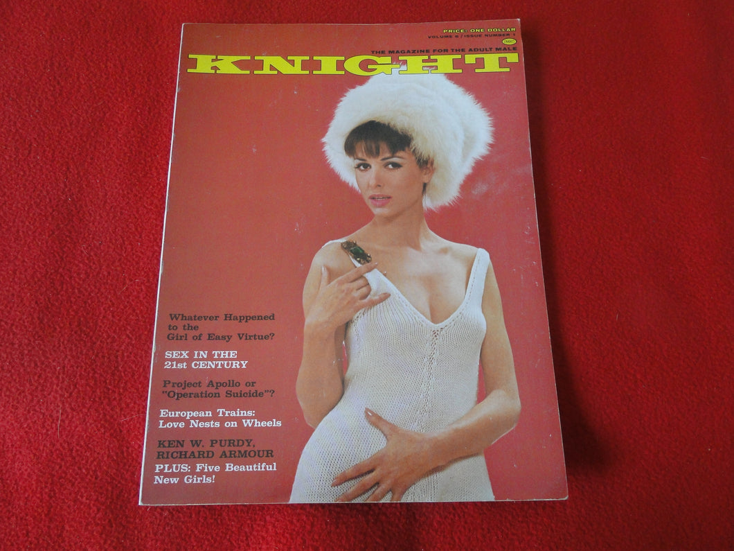 Vintage Nude Erotic Sexy Adult Magazine Knight July 1967           P71