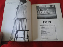 Load image into Gallery viewer, Vintage Nude Erotic Sexy Adult Magazine Entice                    P71
