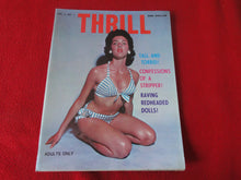 Load image into Gallery viewer, Vintage Nude Erotic Sexy Adult Magazine Thrill                   P71
