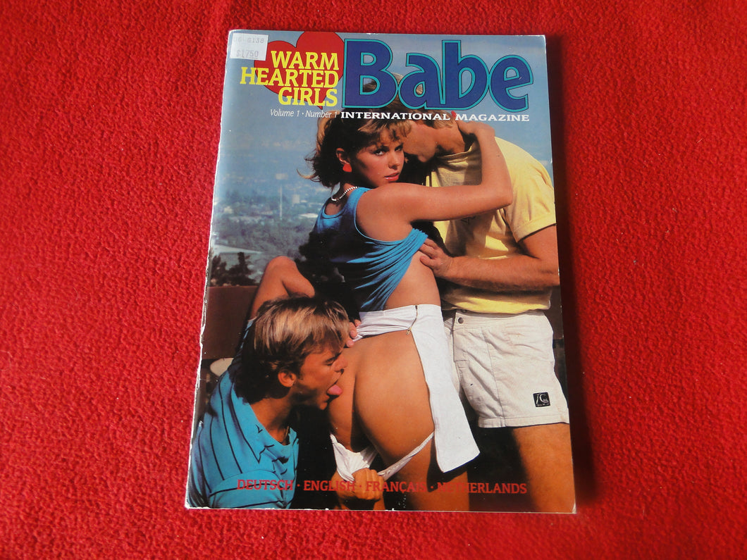 Vintage Nude Erotic Sexy Adult Magazine Copenhagen Warm Hearted Girls Babe  P54