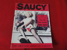 Load image into Gallery viewer, Vintage Nude Erotic Sexy Adult Magazine Saucy 1964                     P71
