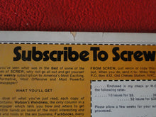 Load image into Gallery viewer, Vintage Nude Erotic Sexy Adult Magazine The Best From Screw        57
