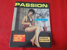 Load image into Gallery viewer, Vintage Nude Erotic Sexy Adult Magazine Passion                  P71
