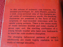 Load image into Gallery viewer, Vintage Adult Erotic Paperback Book Teenage Sexual Behavior Eros Goldstripe John Masters  G1

