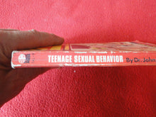 Load image into Gallery viewer, Vintage Adult Erotic Paperback Book Teenage Sexual Behavior Eros Goldstripe John Masters  G1

