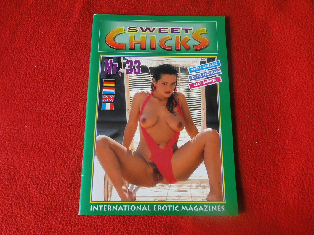 Vintage Nude Erotic Sexy Adult Magazine Copenhagen Sweet Chicks #33     P54
