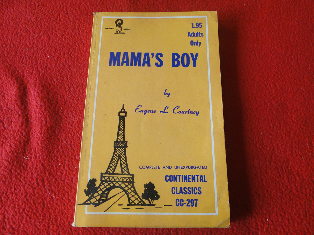 Vintage Adult Erotic Paperback Book Mama's Boy           G1