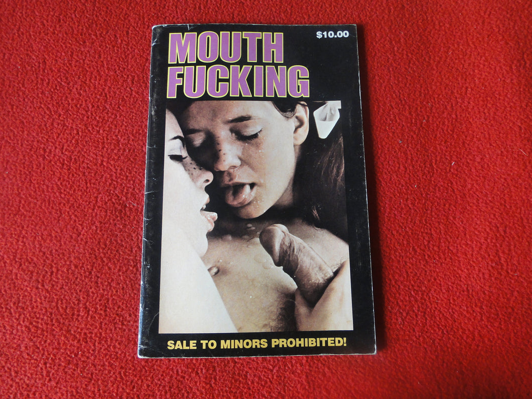 Vintage Nude Erotic Sexy Adult Magazine Mouth Fucking         P54