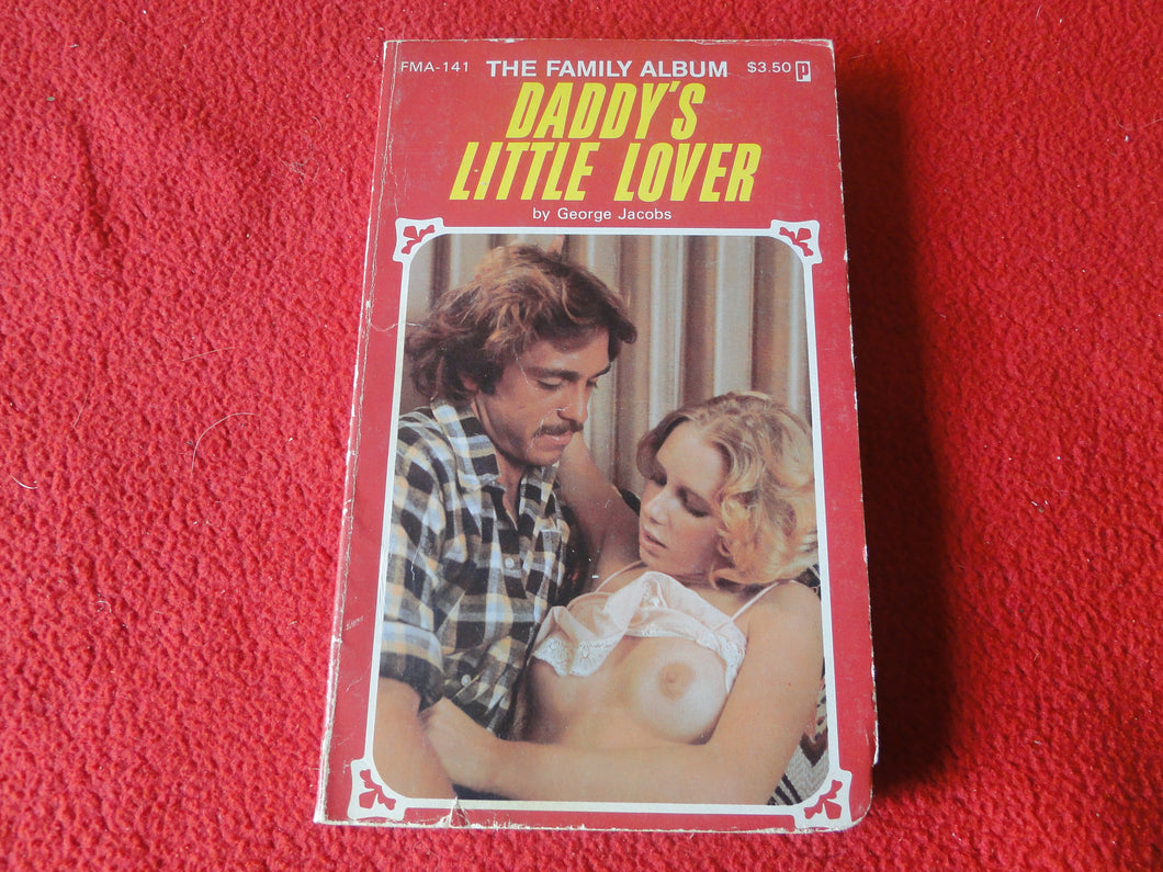 Vintage Adult Erotic Paperback Book Daddy's Little Lover 1981    G1
