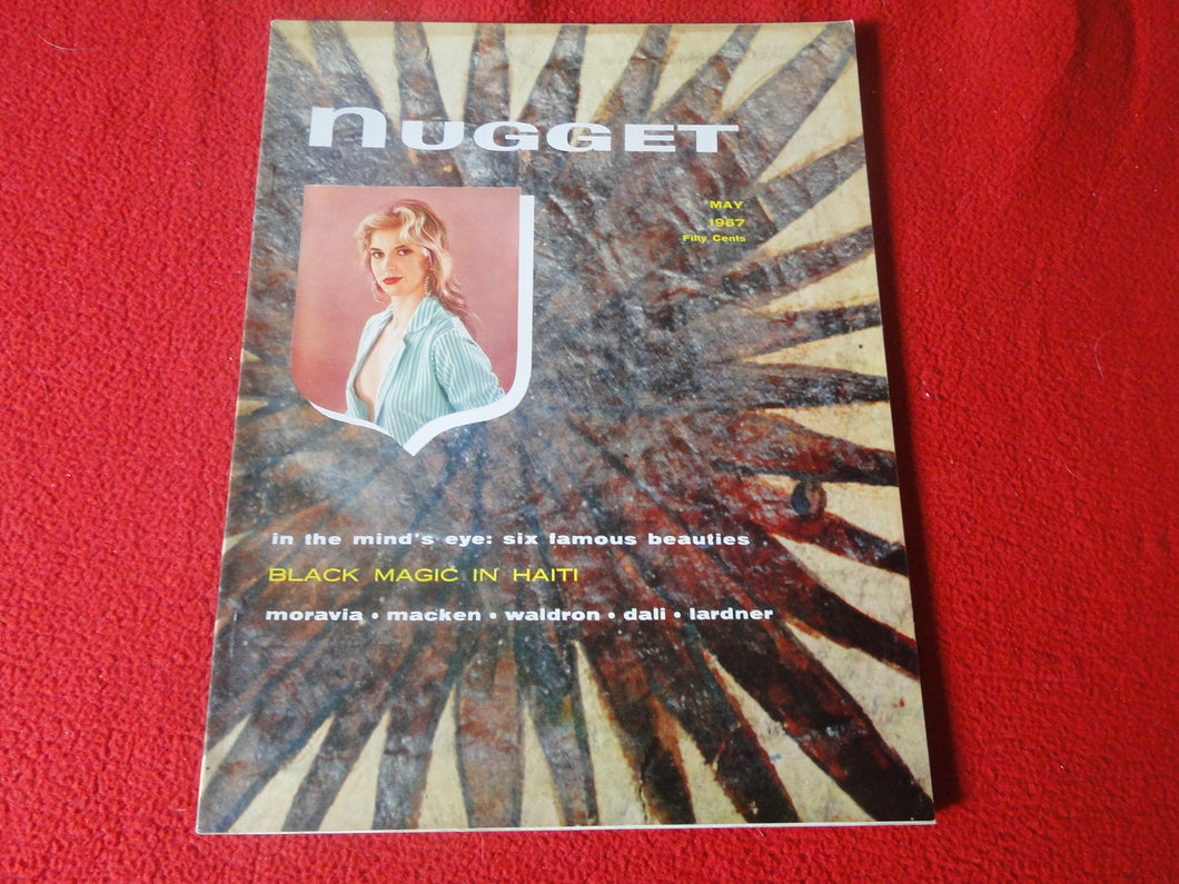 Vintage Nude Erotic Sexy Adult Magazine Adult Magazine Nugget May 1957  P6