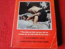 Load image into Gallery viewer, Vintage Adult Erotic Paperback Book Scuttle World Analism     G1
