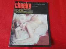 Load image into Gallery viewer, Vintage Nude Erotic Sexy Adult Magazine Cheeky 1968     P71
