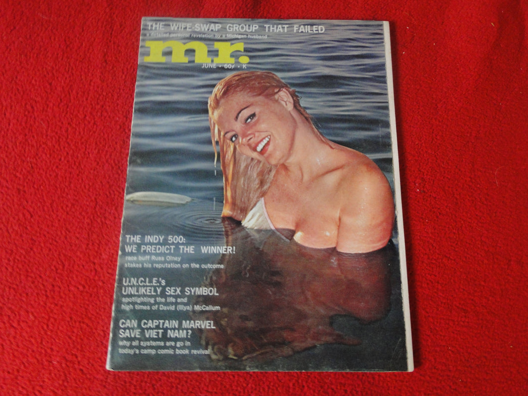 Vintage Nude Erotic Sexy Adult Magazine Adult Magazine Mr. June 1968    P6
