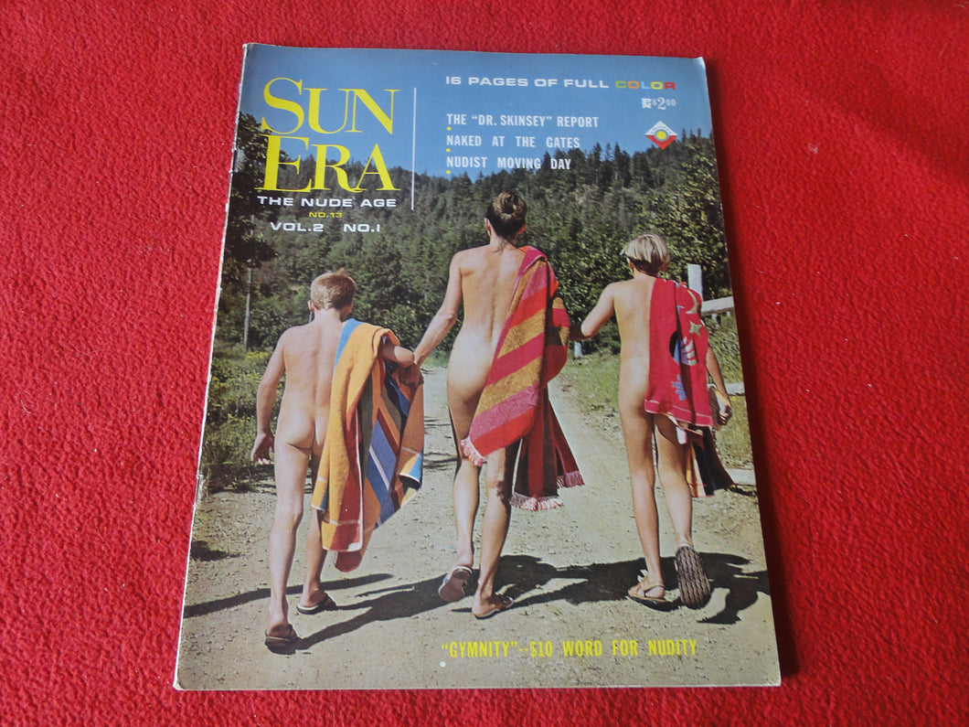 Vintage Nude Erotic Sexy Adult Magazine Nudist Sun Era 1964     P4