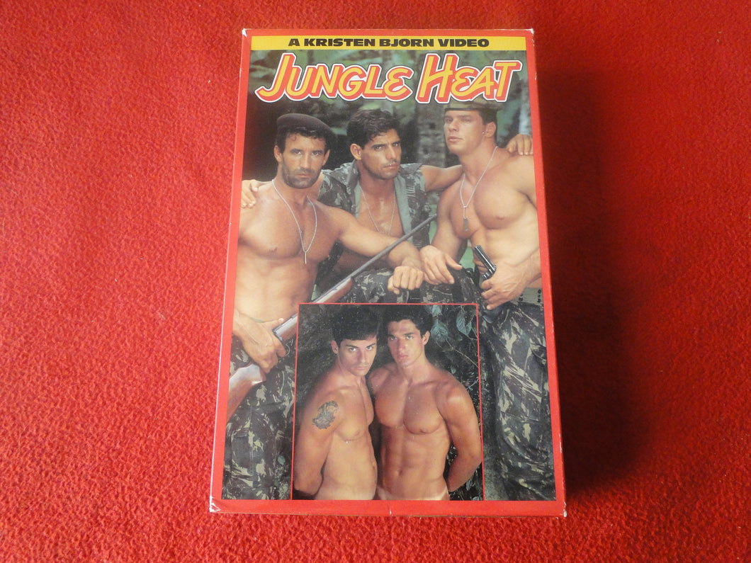 Vintage Adult Erotic XXX Gay VHS Porn Movie Kristen Bjorn Jungle Heat   25