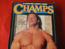 Load image into Gallery viewer, Vintage Adult Erotic XXX Gay VHS Porn Movie Kristen Bjorn Champs  25
