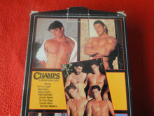 Load image into Gallery viewer, Vintage Adult Erotic XXX Gay VHS Porn Movie Kristen Bjorn Champs  25
