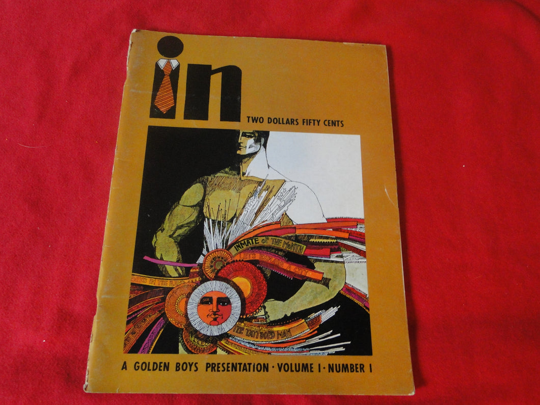 Vintage 18 Y.O. +  Adult Erotic Sexy Magazine Gay Interest In Vol 1 #1 1969      G10