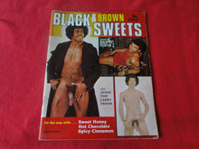 Load image into Gallery viewer, Vintage 18 Y.O. +  Adult Erotic Sexy Magazine Gay Interest Black &amp; Brown Sweets #1 G10
