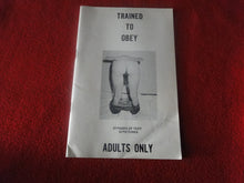 Load image into Gallery viewer, Vintage Nude Erotic Sexy Adult Magazine Trained To Obey BDSM  P70
