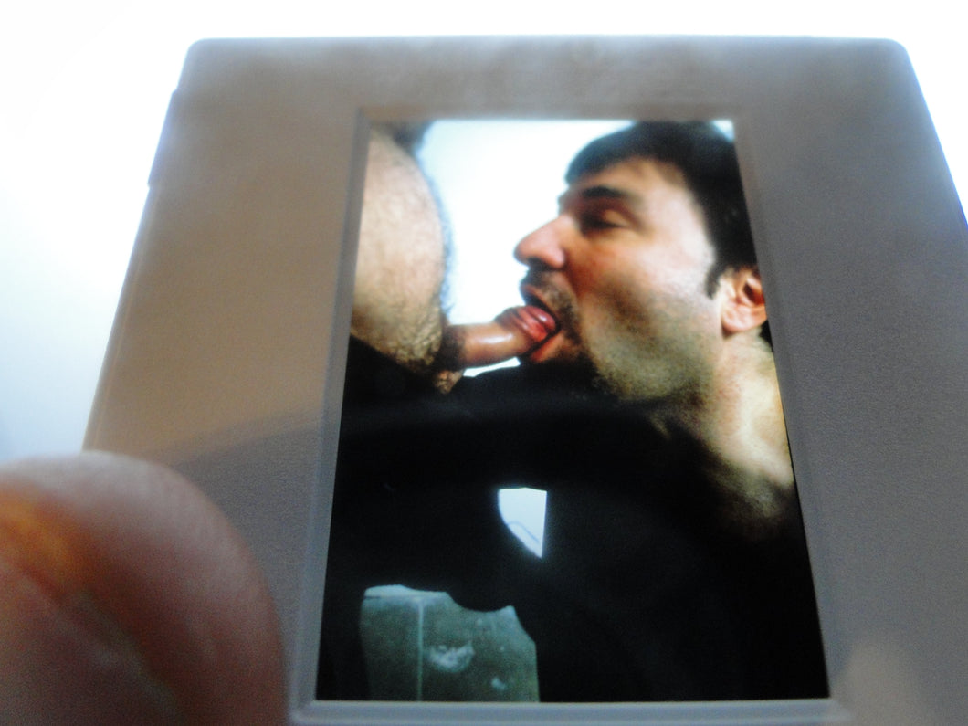 VINTAGE 35MM GAY MALE SLIDE BEEFCAKE MUSCLE NUDE FALCON STUDIOS B38g