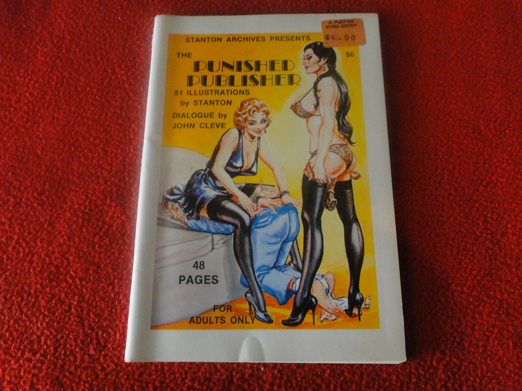 Vintage Nude Erotic Sexy Adult Magazine/Booklet The Punisher Publisher Stanton  P70