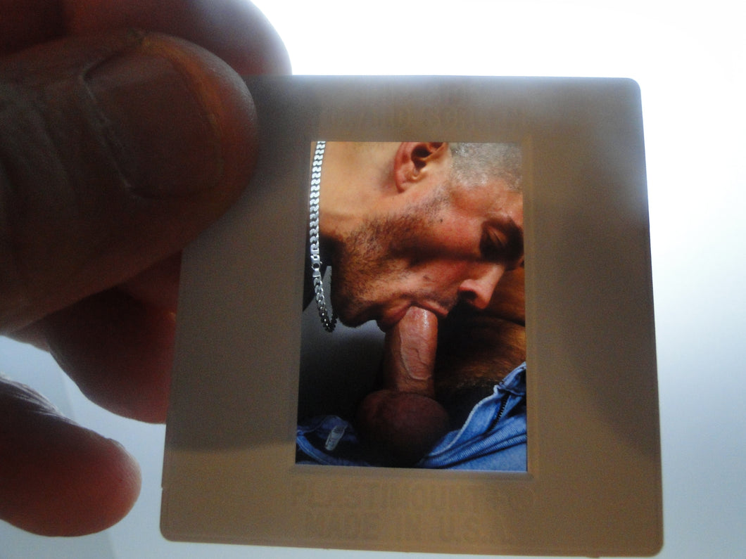 VINTAGE 35MM GAY MALE SLIDE BEEFCAKE MUSCLE NUDE FALCON STUDIOS B38y