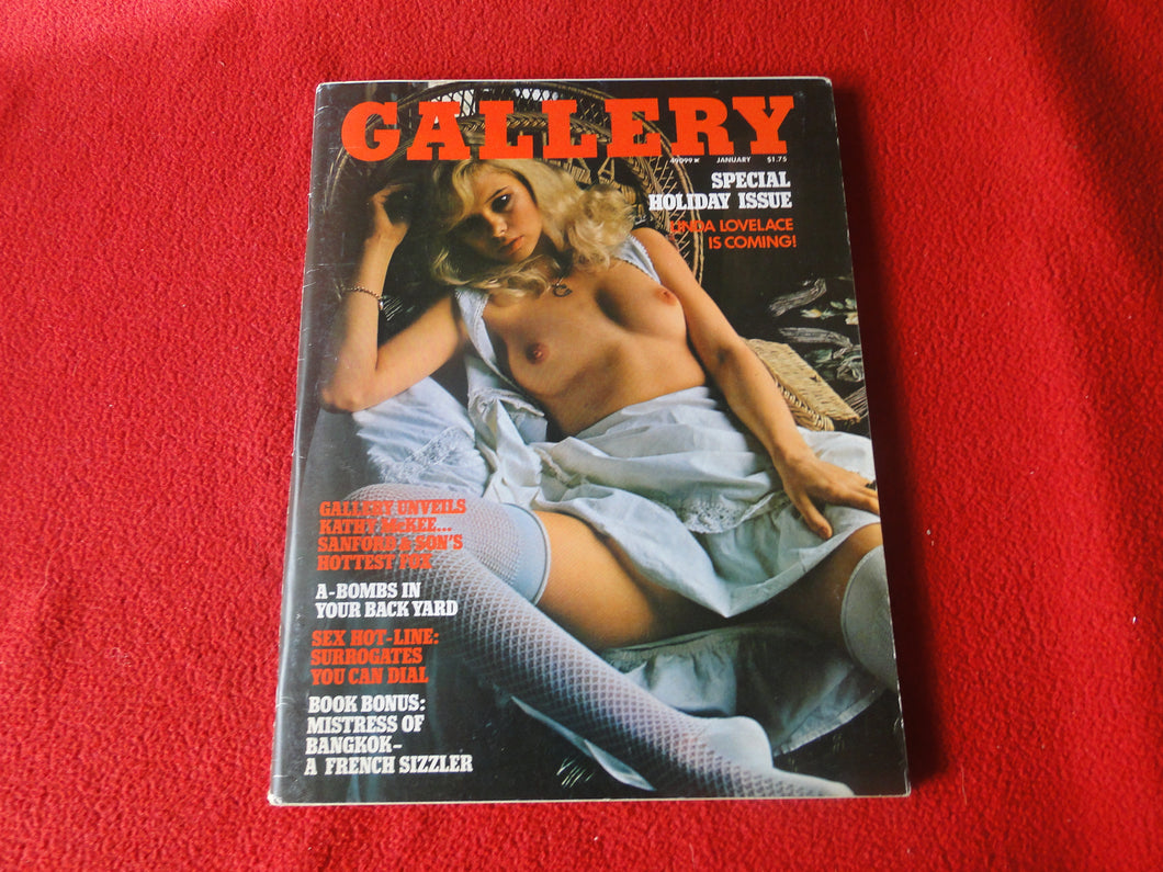 Vintage Nude Erotic Sexy Adult Magazine Gallery Jan. 1975          56