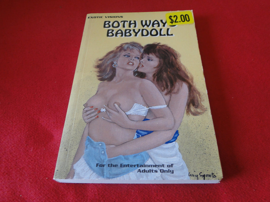 Vintage Adult Erotic Paperback Book Both Ways Babydoll NOS New Old Stock    G1