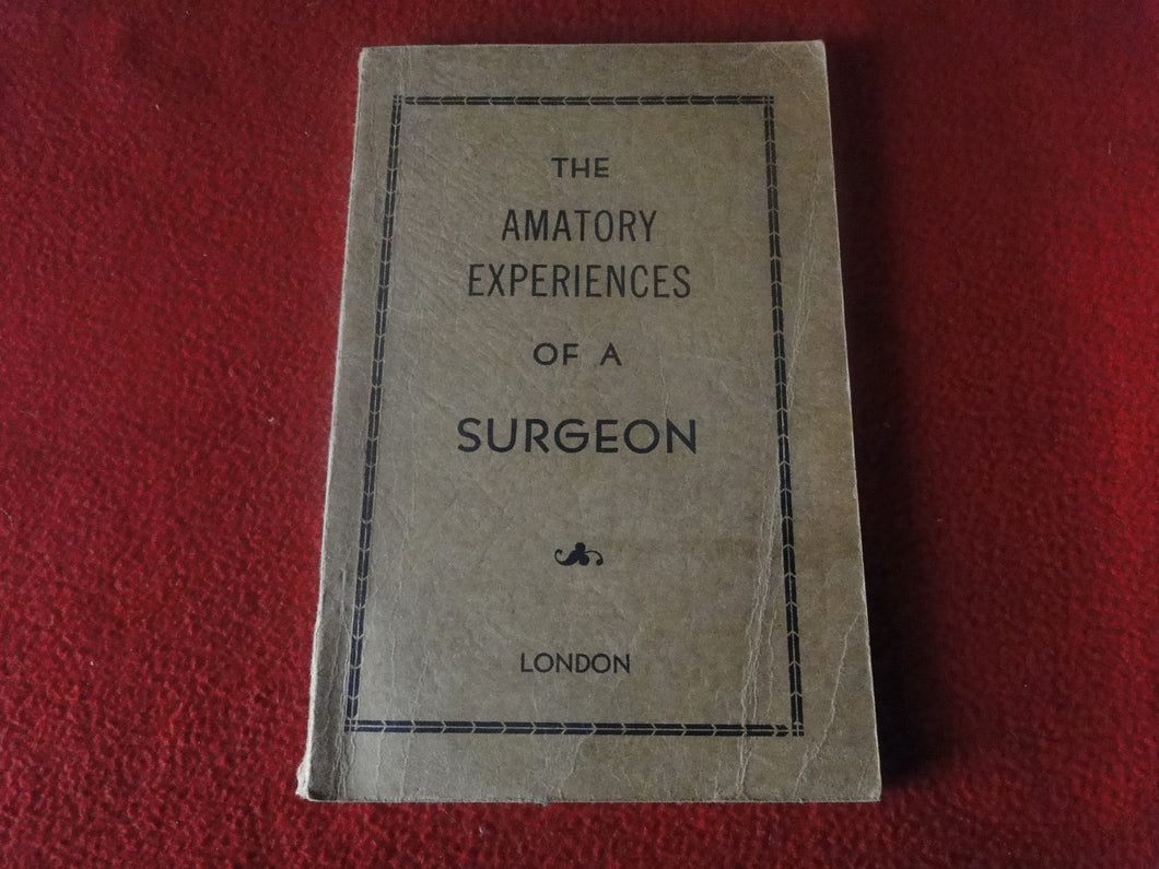 Vintage Nude Erotic Sexy Adult Magazine/Book Amatory Experiences of a Surgeon P70