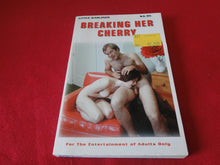 Load image into Gallery viewer, Vintage Adult Erotic Paperback Book Breaking Her Cherry NOS New Old Stock  G1
