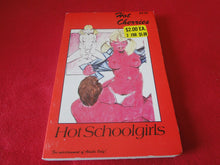 Load image into Gallery viewer, Vintage Adult Erotic Paperback Book Hot Cherries Hot Schoolgirls NOS New Old Stock  G1
