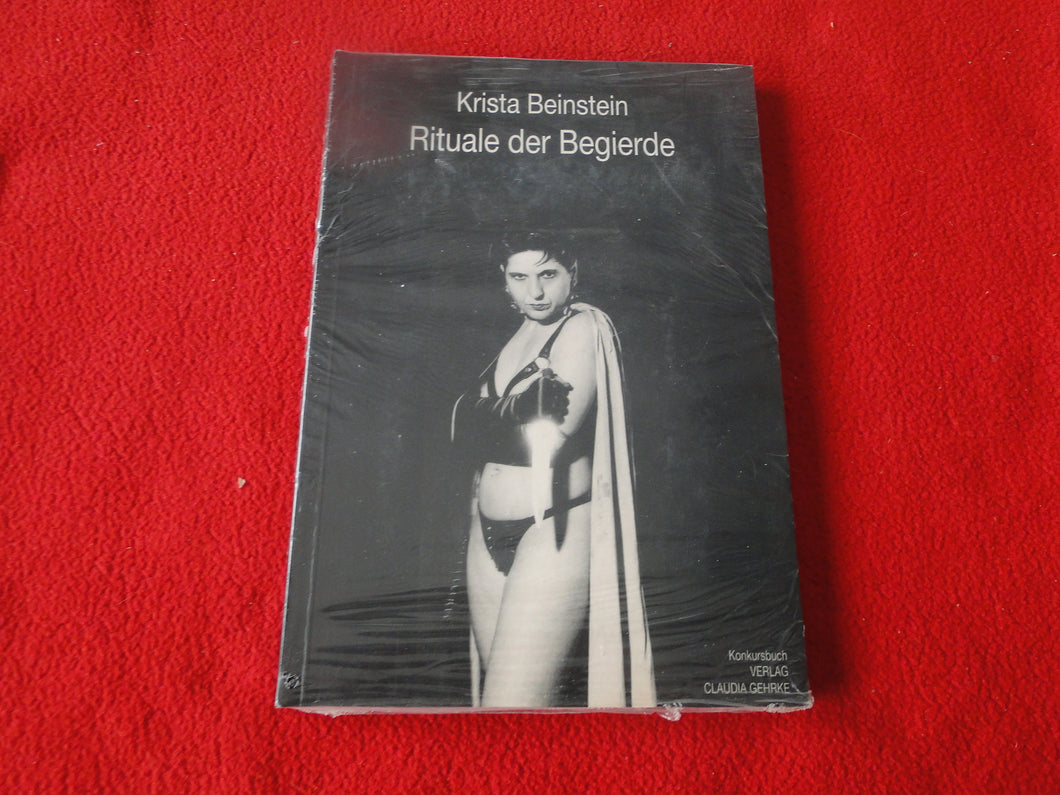 Vintage  Sexy Erotic Adult Book SEALED Krista Beinstein Rituale der Begierde    P6