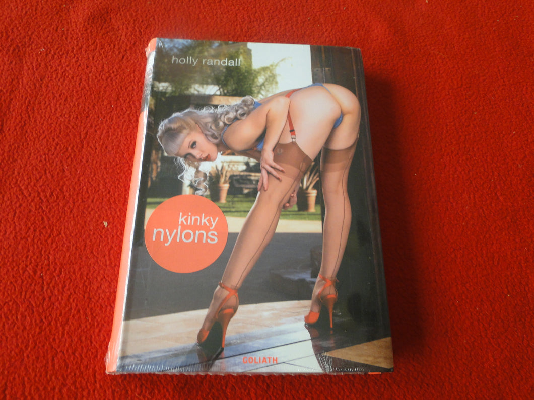 Vintage  Sexy Erotic Adult Book Hardcover SEALED Kinky Nylons Holly Randall   P6