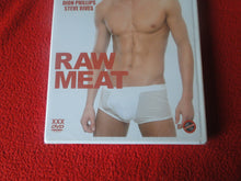 Load image into Gallery viewer, Vintage 18 Y.O. + Adult Erotic Gay Porn DVD Raw Meat Dion Phillips Steve Rives  AA
