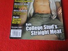 Load image into Gallery viewer, Vintage 18 Y. O. + Sexy Erotic Gay Adult Magazine Honcho Dec. 2005  P54
