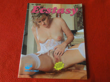 Load image into Gallery viewer, Vintage Nude Erotic Sexy Adult Magazine All Color Ecstasy      P80
