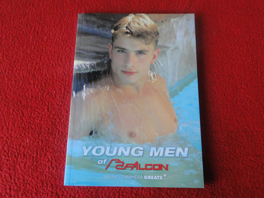 Vintage Adult Paperback Book Gay Interest Young Men of Falcon Bruno Gmunder P54