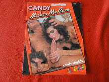 Load image into Gallery viewer, Vintage Nude Erotic Sexy Adult Magazine All Color Candy Makes Me Cum    P80
