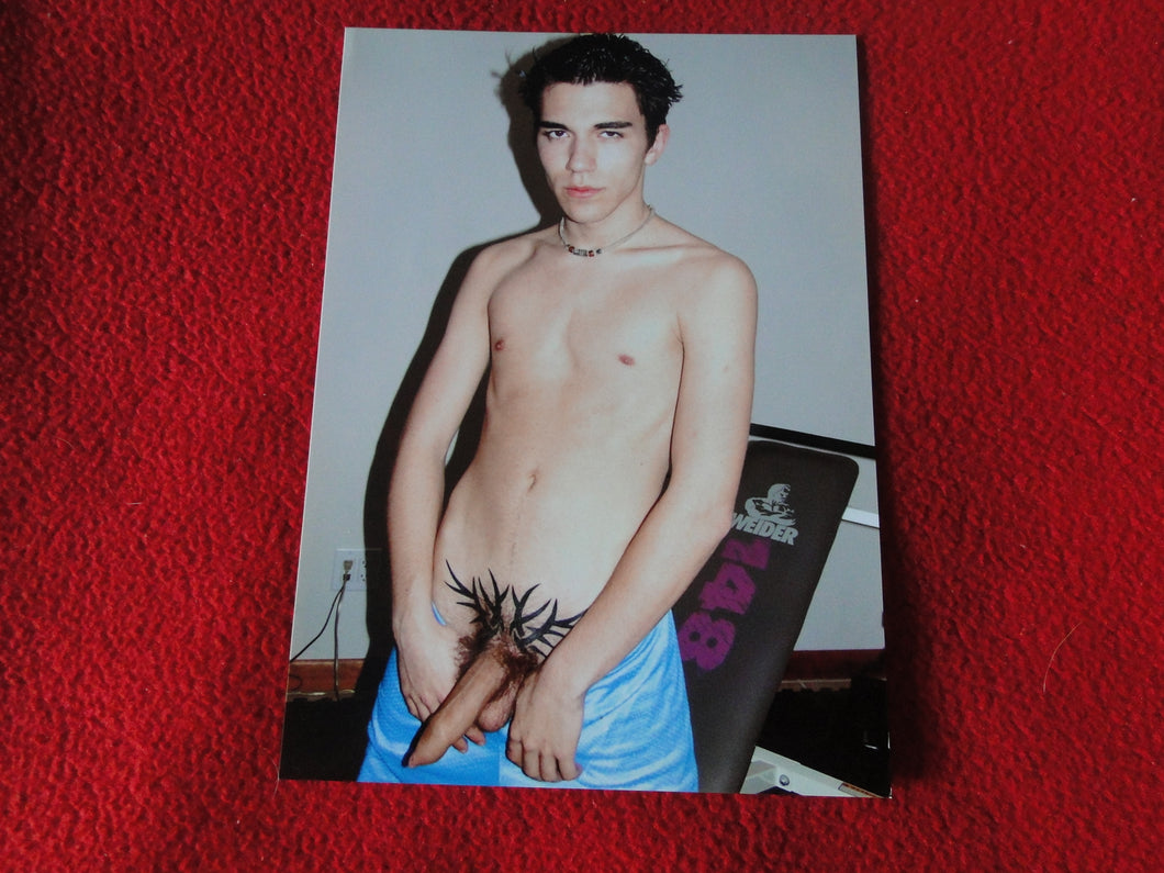 Vintage 18 Y.O. + Gay Interest Chippendale Muscle Nude Hung Male Photo  D11e