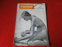 Load image into Gallery viewer, Vintage Nude Erotic Sexy Adult Magazine German Nudist 1950 Freies Leben    P81
