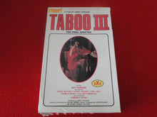 Load image into Gallery viewer, Vintage 18 Y.O. + Adult XXX Porn Video VHS Tape Movie Taboo III         P50
