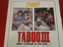 Load image into Gallery viewer, Vintage 18 Y.O. + Adult XXX Porn Video VHS Tape Movie Taboo III         P50
