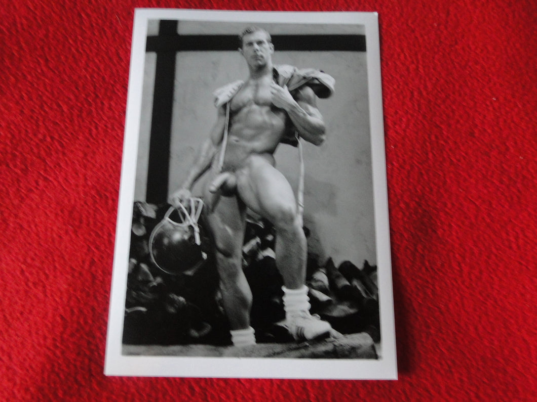 Vintage 18 Y.O. + Gay Interest Chippendale Colt Muscle Nude Hung Male Photo  D11a21