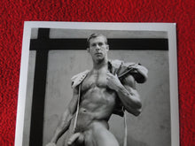 Load image into Gallery viewer, Vintage 18 Y.O. + Gay Interest Chippendale Colt Muscle Nude Hung Male Photo  D11a21
