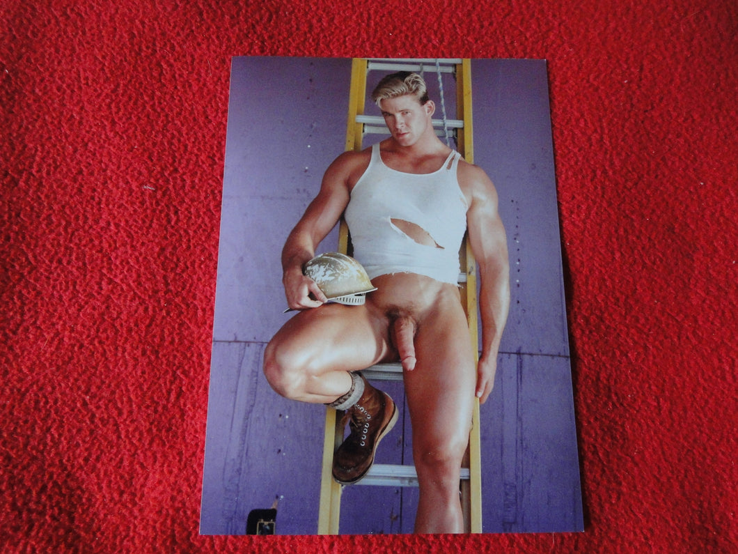 Vintage 18 Y.O. + Gay Interest Chippendale Colt Muscle Nude Hung Male Photo  D9f