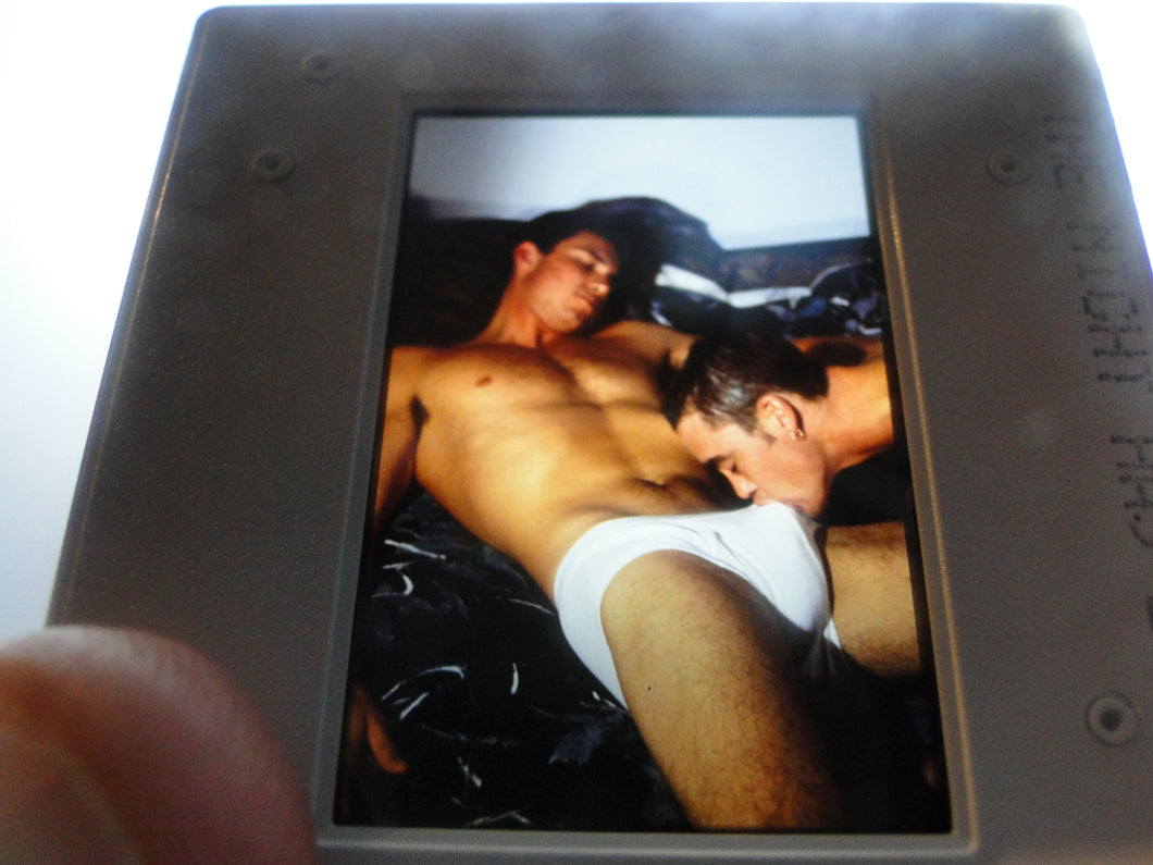 VINTAGE 35MM GAY MALE SLIDE BEEFCAKE MUSCLE NUDE FALCON STUDIOS FPx